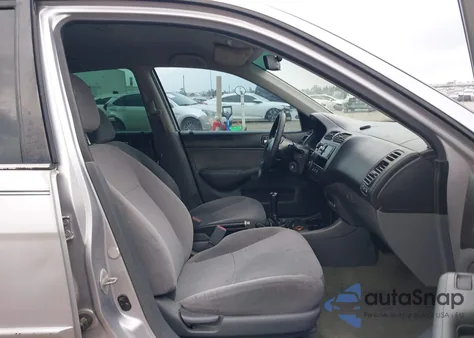 2002 Honda Civic Lx из США, поврежденный, VIN 1HGES15502L021945